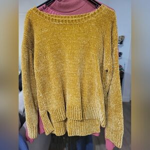 Cozy Mustard Sweater